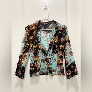 100% Silk Blouse BOSTON PROPER
